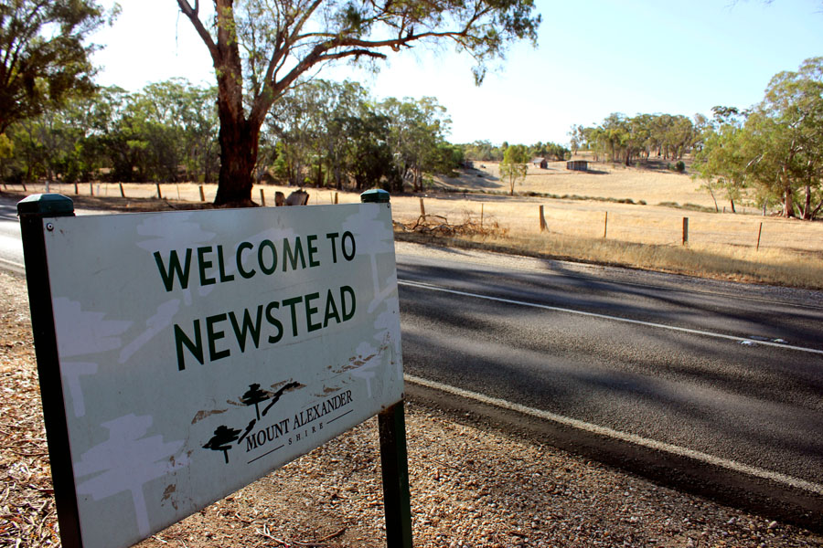 Newstead is a town of about 800 residents in central Victoria.